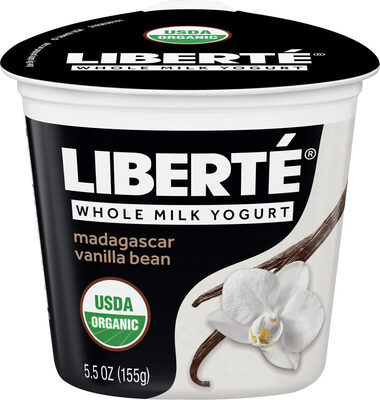 Liberte Vanilla Bean Whole Milk Yogurt