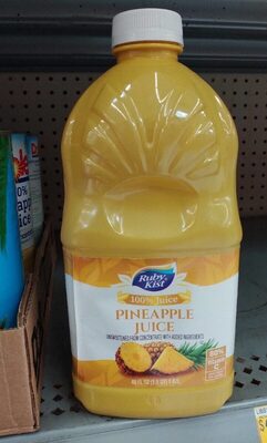 100% Pineapple Juice Unsweetened From Concentrate, Pineapple