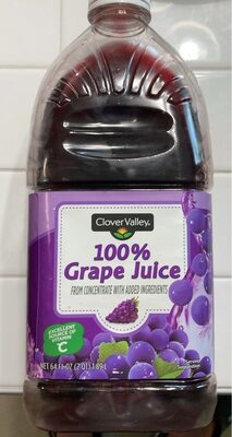 100% Grape Juice From Concentrate With Added Ingredients, Grape