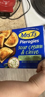 Sour Cream & Chive Pierogies, Sour Cream; Chive