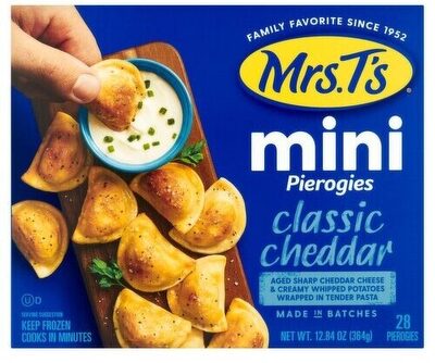 Classic Cheddar Mini Pierogies, Cheddar Cheese; Potatoes
