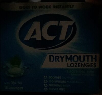 Dry Mouth Lozenges With Xylitol, Soothing Mint, Soothing Mint