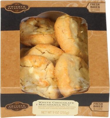 Private Selection, White Chocolate Macadamia Nut Gourmet Cookies