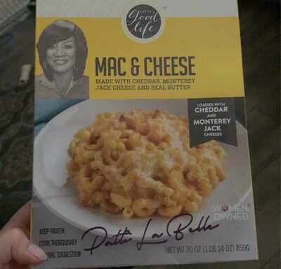 Mac & Cheese Made With Cheddar, Monterey Jack Cheese And Real Butter, Mac & Cheese