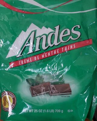 Creme De Menthe Flavored Thins, Creme De Menthe