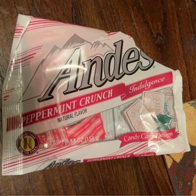 Indulgence Peppermint Crunch Flavor Candy Cane Design, Peppermint Crunch