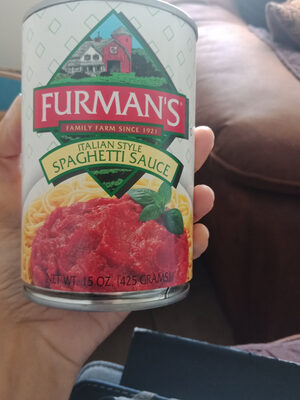 Furmanos; 1/15OZ Spaghetti Sauce - Low Sodium