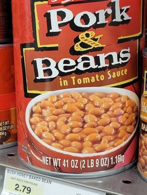 Pork & Beans In Tomato Sauce, Tomato Sauce