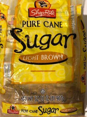 Light Brown Pure Cane Sugar, Light Brown