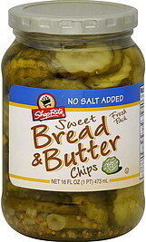 Shoprite, Sweet Bread & Butter Chips