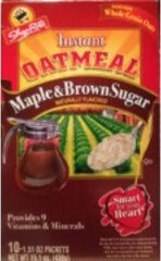 Maple & Brown Sugar Instant Oatmeal, Maple & Brown Sugar