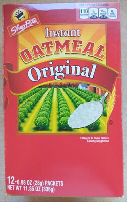 Original Instant Oatmeal, Original