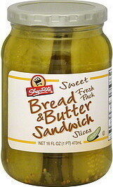 Shoprite, Sweet Bread & Butter Sandwich Slices