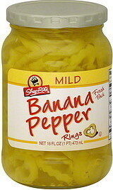 Mild Banana Pepper Rings, Mild Banana
