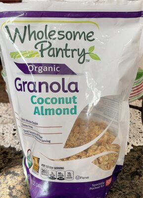 Organic, Coconut Almond Granola, Coconut Almond