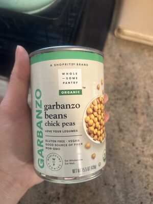 Organic, Garbanzo Beans, Garbanzo