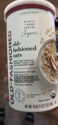 Organic, Old-Fashioned Oats, Old-Fashioned