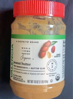 Organic, Valencia Peanut Butter, Valencia