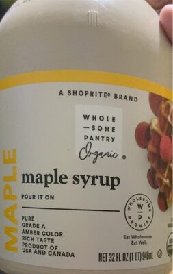 Organic, Maple Syrup, Maple