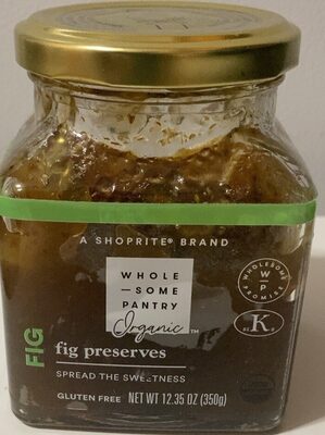 Organic, Fig Preserves, Fig