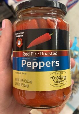 Red Fire Roasted Peppers, Red Fire Roasted