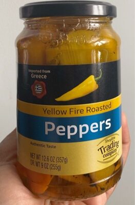 Yellow Fire Roasted Peppers, Yellow Fire Roasted