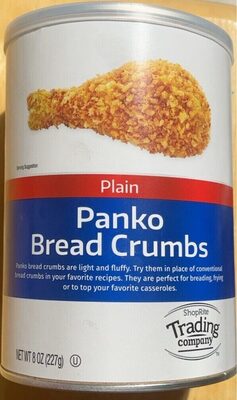 Plain Panko Bread Crumbs, Plain