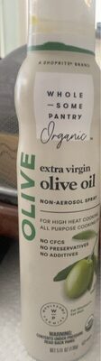 Organic, Extra Virgin Olive Oil Non-Aerosol Spray, Extra Virgin Olive Oil