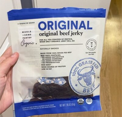 Organic, Original Beef Jerky, Original