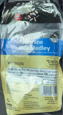 Jasmine Rice Medley, Jasmine Rice