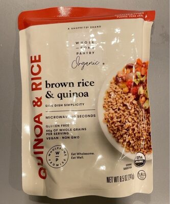 Organic, Brown Rice & Quinoa, Brown