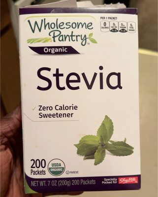 Organic, Stevia Zero Calorie Sweetener, Stevia