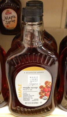 Organic, Maple Syrup, Maple