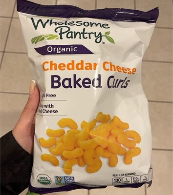 Cheddar Cheese Baked Curls, Cheddar Cheese
