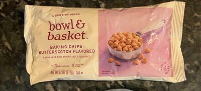 Butterscotch Flavored Baking Chips, Butterscotch