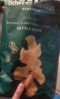Specialty, Jalapeno Kettle Chips, Jalapeno