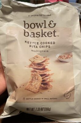 Multigrain Kettle Cooked Pita Chips, Multigrain