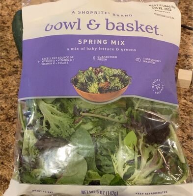 Spring Mix Of Baby Lettuce & Greens