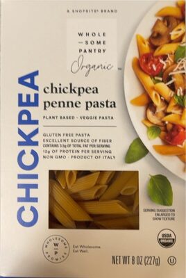 Organic, Chickpea Pasta, Penne