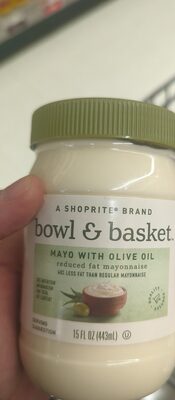 Mayo With Olive Oil Reduced Fat Mayonnaise, Mayo With Olive Oil