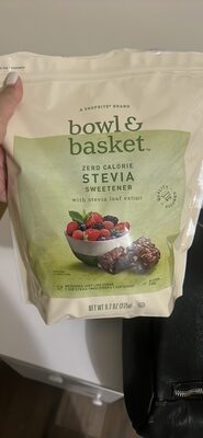 Stevia Zero Calorie Sweetener, Stevia