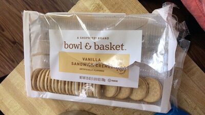 Vanilla Sandwich Cremes, Vanilla