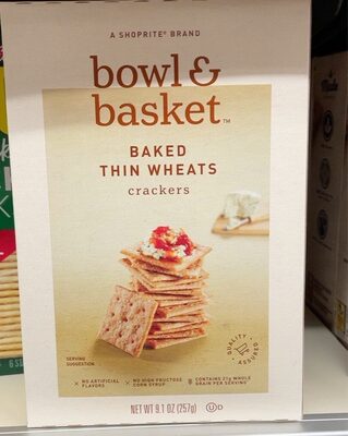 Wheats Baked Thin Crackers, Wheats