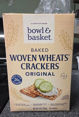 Woven Wheats Baked Crackers, Woven Wheats