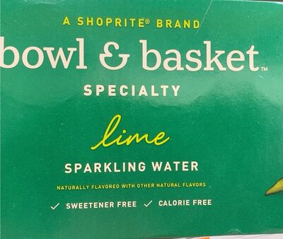 Specialty, Lime Sparkling Water, Lime