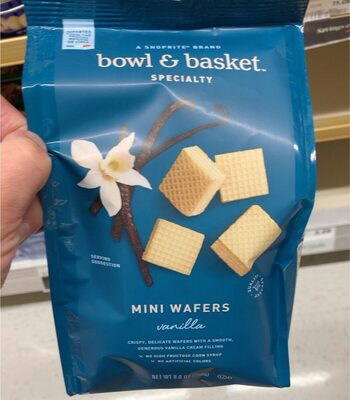 Specialty, Vanilla Mini Wafers, Vanilla