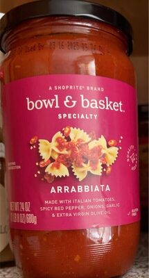 Specialty, Arrabbiata Sauce, Arrabbiata