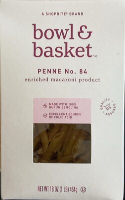 Enriched Macaroni Product, Penne No. 84