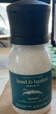 Specialty, Mediterranean Sea Salt Grinder, Mediterranean