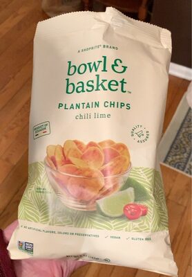 Chili Lime Plantain Chips, Chili Lime